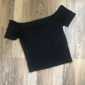 Black Crop Top